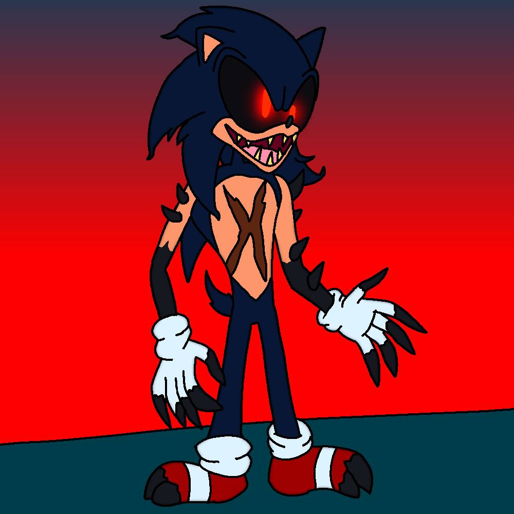 Lord X Fanart (sonic.exe) by Daniuxshit on DeviantArt