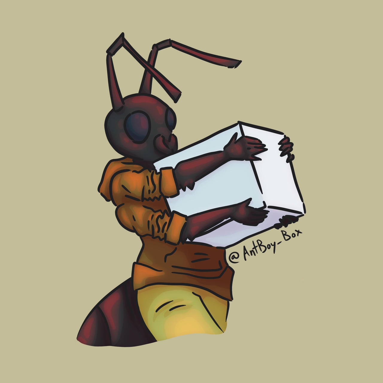 Antboy Patterns AntBoy Self-Portrait by antboybox on DeviantArt