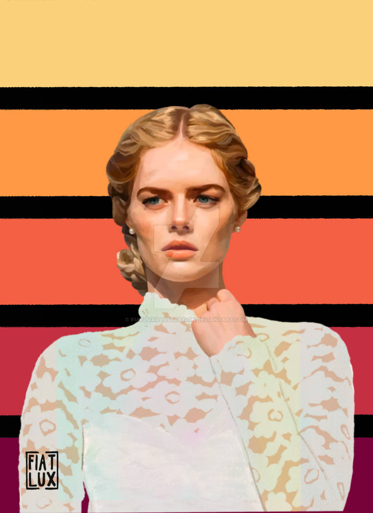 Color Block Portraits - Ready or Not by fiatluxillustration on DeviantArt