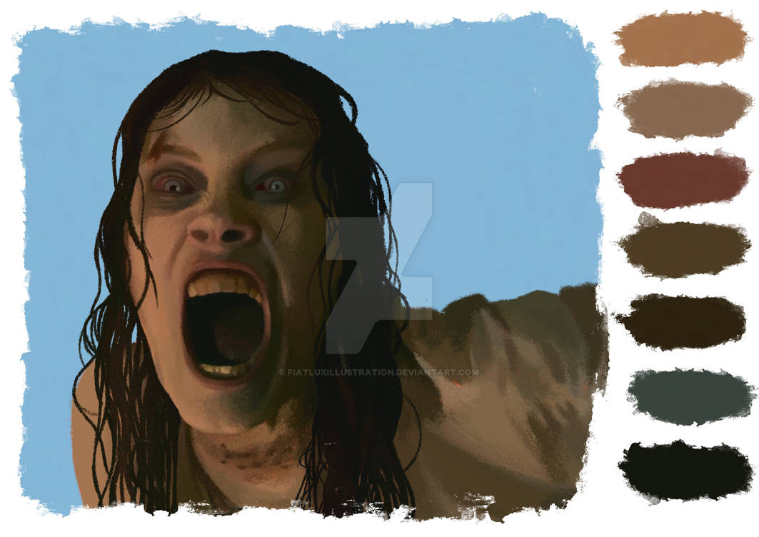 Evil Dead Rise Deviantart Digital Sketchbook - Evil Dead Rise Deadite by fiatluxillustration on ...