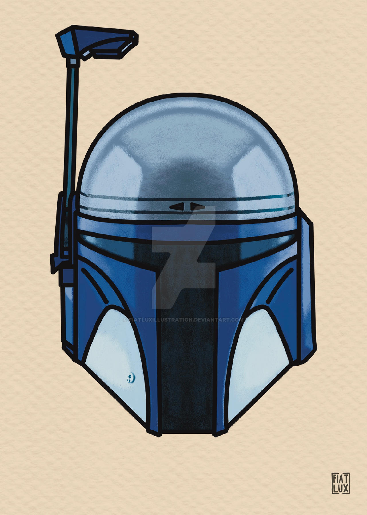 Jango Drawing Jango Fett Helmet Drawing BOBA FETT HELMET Blueprint Metal Print By