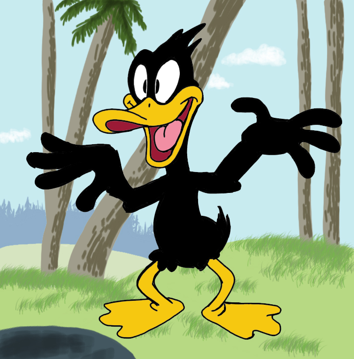 Daffy Duck In Color by UnknownX on DeviantArt