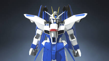 Gundam Breaker 3 - MMSF - Strike Fighter- Close-up