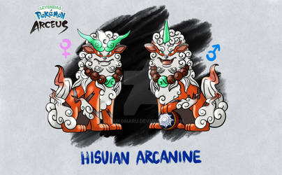 Hisuian Arcanine