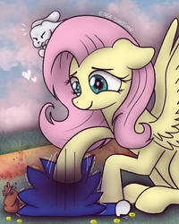 Fluttershy and Sonic