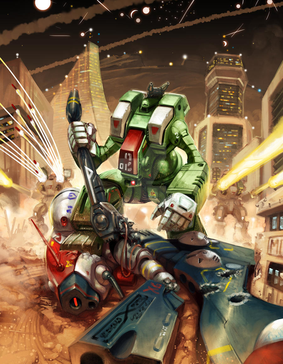 Robotech RPG Tactics Chapter Header 2 By DanDussault On DeviantArt