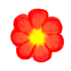 red flower