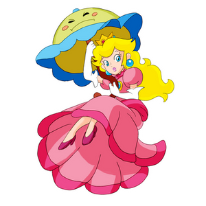princess peach lineart color shading practice
