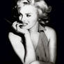Marilyn with pen