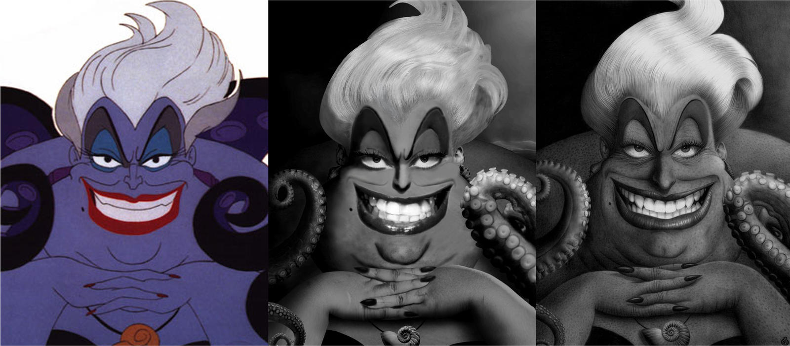 Ursula - From the movie to the drawing