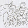 Sketch Prize-Sonic and Angel