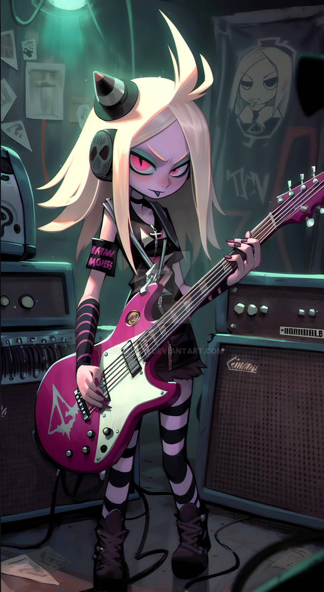 Rocker Demon Girl by Roger77X on DeviantArt