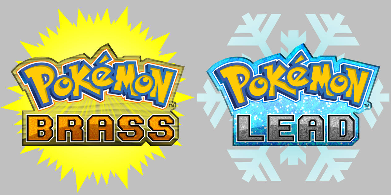 Pokemon Game Logos