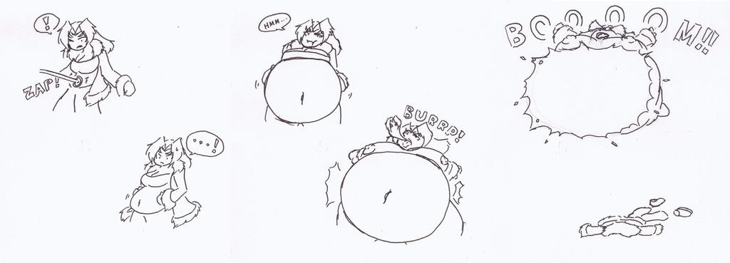 Rapunzel Inflation Inflation and burst by julysaz on DeviantArt