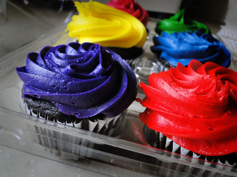 Colorful Cupcakes