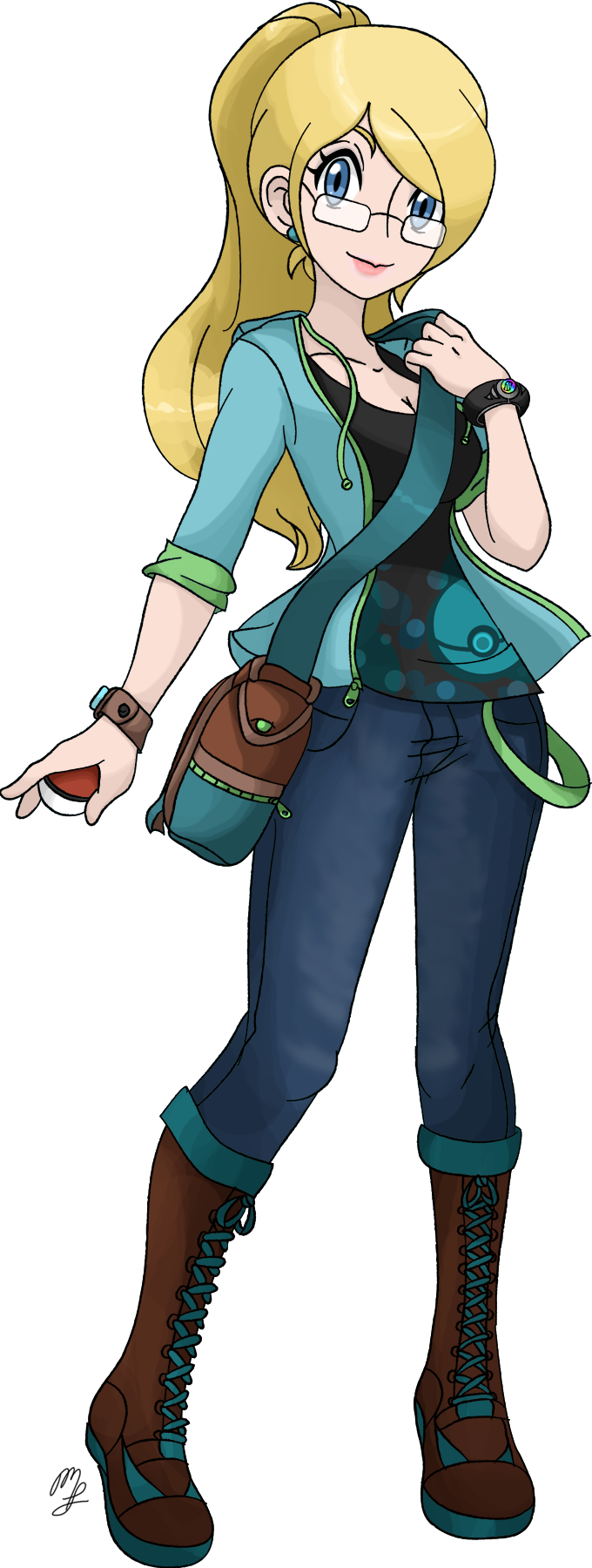 Pokemon Female Trainer Oc