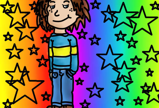 my painting of horrid henry :P