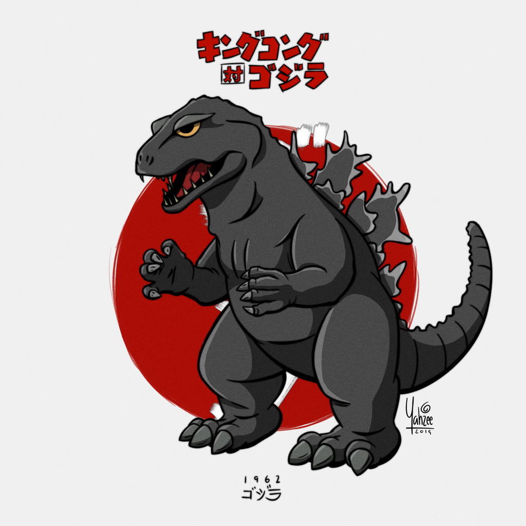Chibi Godzilla (1962) by YahzeeSkellington on DeviantArt