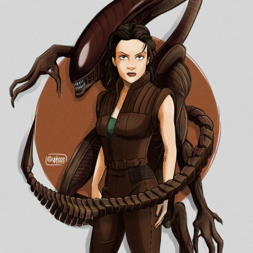 Ripley from Alien: Resurrection by YahzeeSkellington on DeviantArt