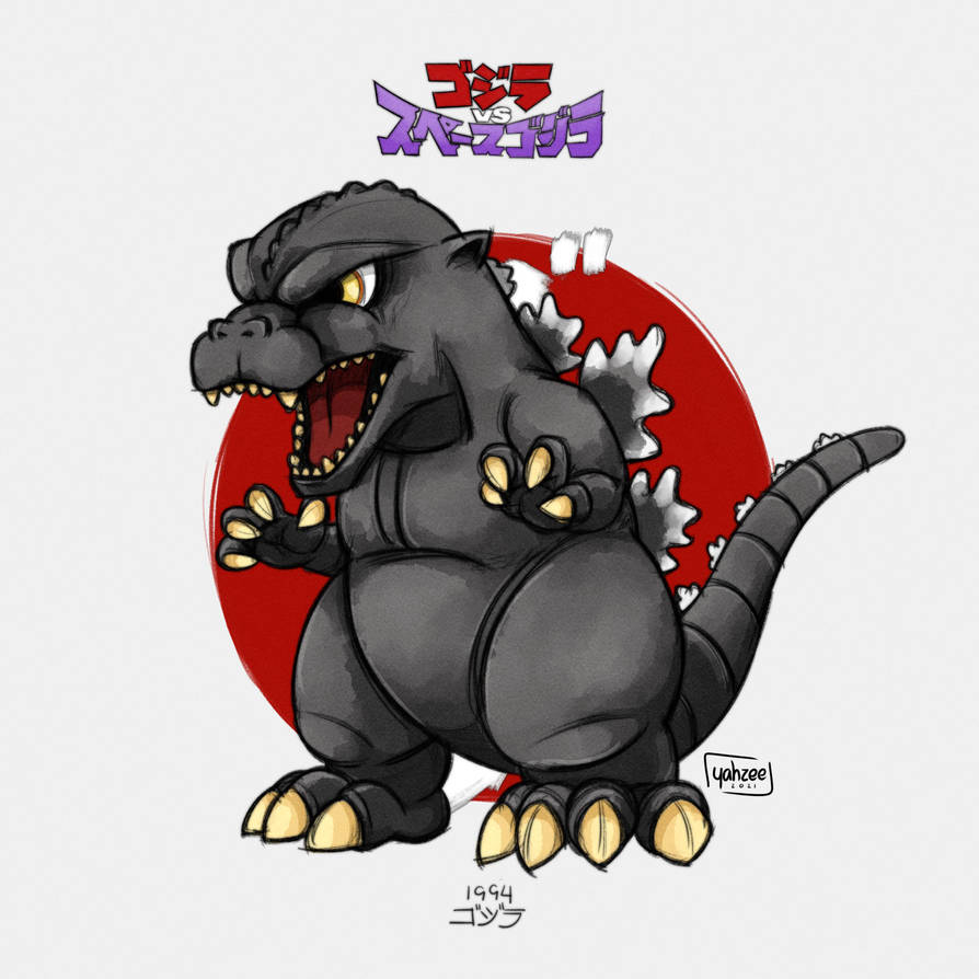 Chibi Godzilla 1994 By YahzeeSkellington On DeviantArt chibi-godzilla-1994-by-yahzeeskellington-on-deviantart