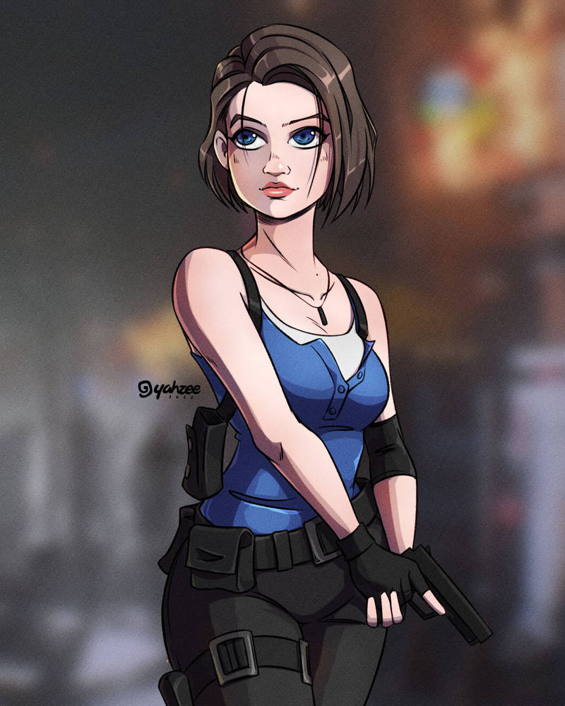 Jill Valentine from Resident Evil 3 by YahzeeSkellington on DeviantArt