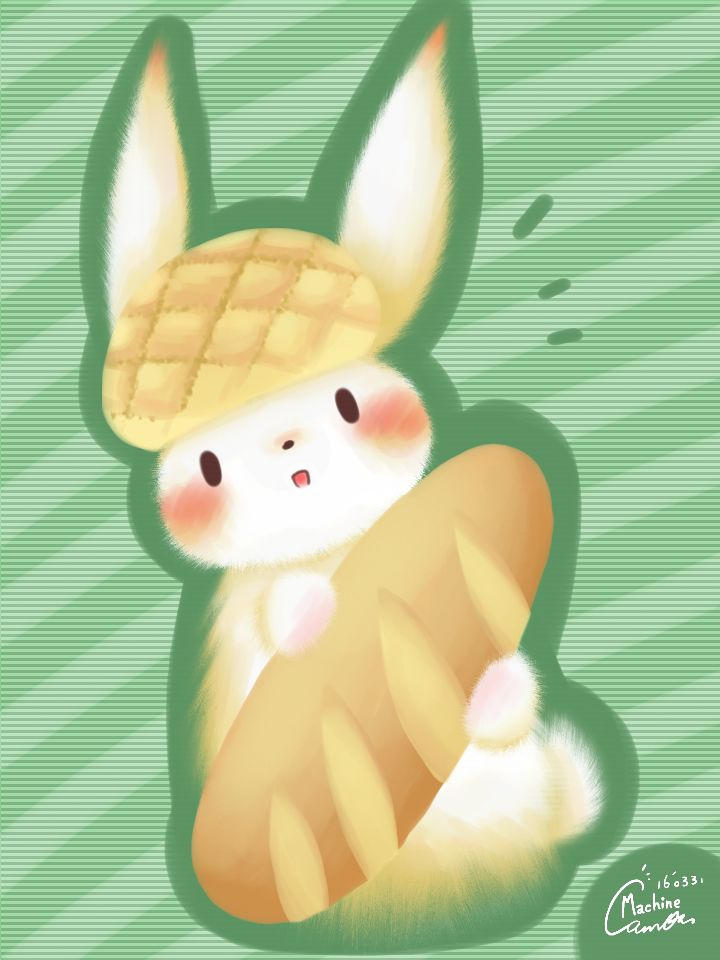 Inbread Rabbit 160401 Bread rabbit by machcannon on DeviantArt