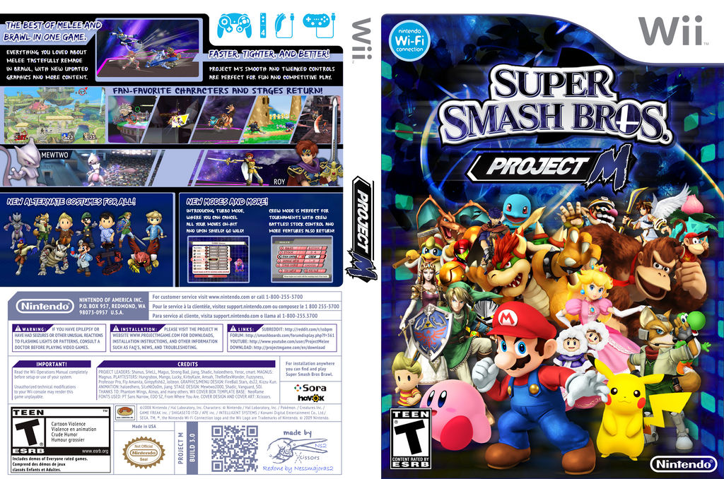Super Smash Bros Project M – Smash Bros Mod – YKOGEQ