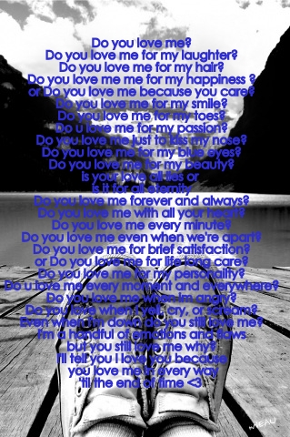 Do you love me?- poem