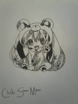 Chibi Snow Miku