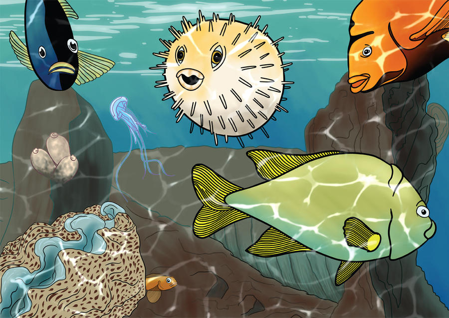 Kapa The Rockfish centerfold by jadewraith on DeviantArt