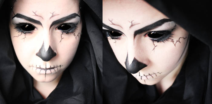 Angel of Death Makeup 2