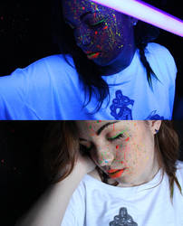Neon makeup 2
