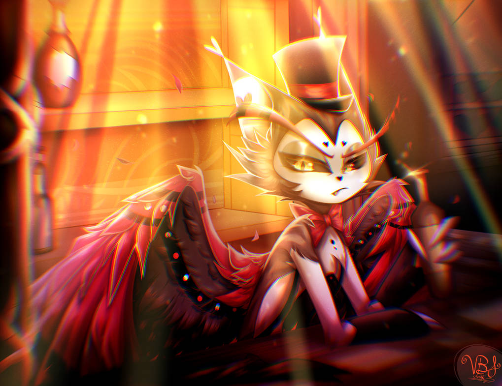 Husk's New Design (Hazbin Hotel) by FishyMarble15 on DeviantArt