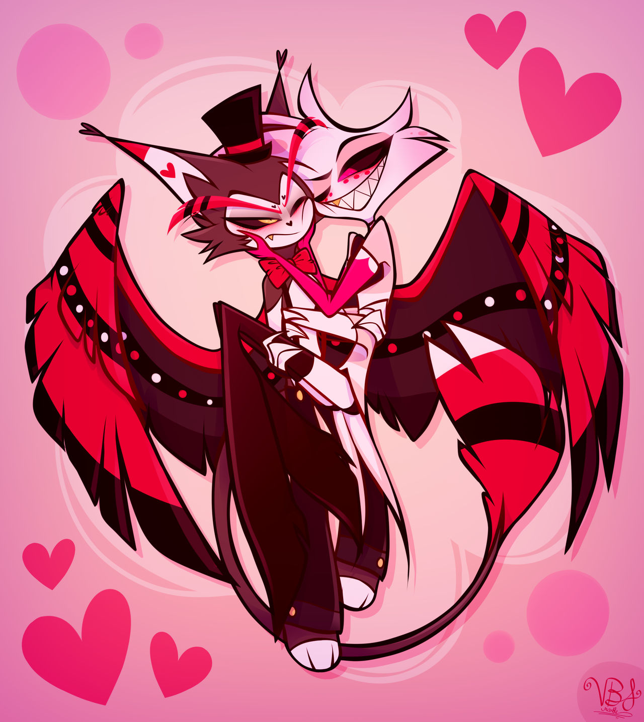 Hazbin Hotel Huskerdust Fan Art hazbin-hotel-huskerdust-fan-art