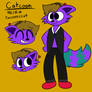 A reference for my oc, Catcoon!