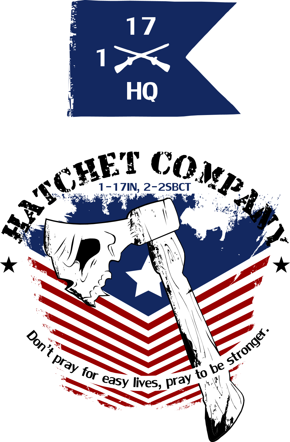 Hatchet 1-17 Infantry, HHC