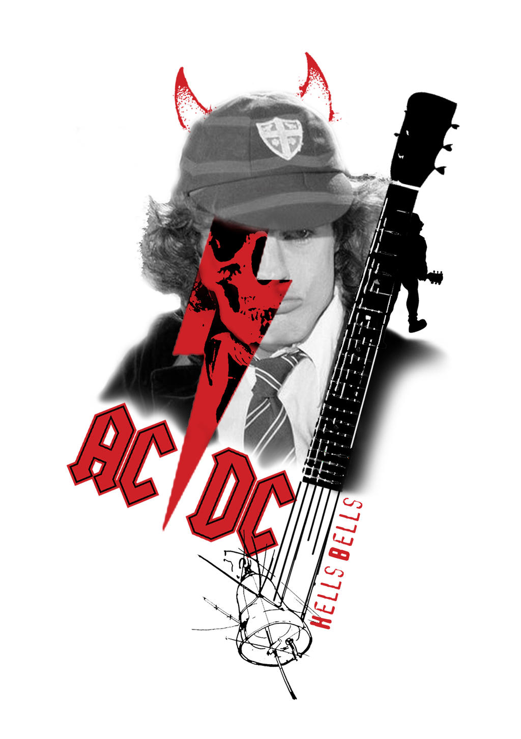 Angus Young by Artchivist on DeviantArt