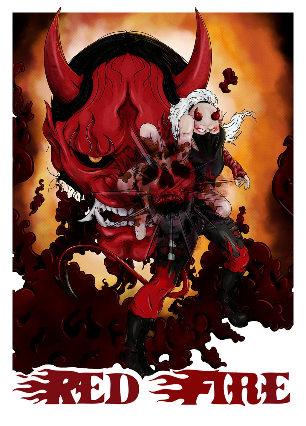 Red Fire DPS#16 by Artchivist on DeviantArt
