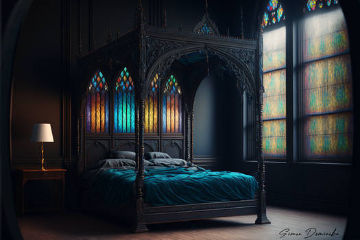 Gothic bedroom v2