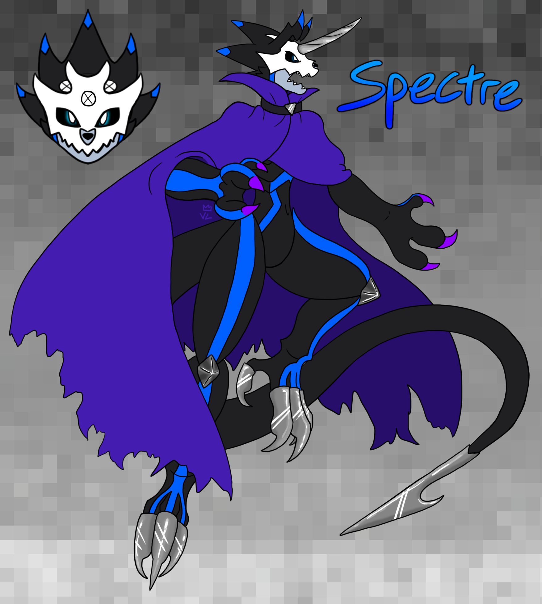 Spectre Ref - Outfit Version by Void-Lizard on DeviantArt