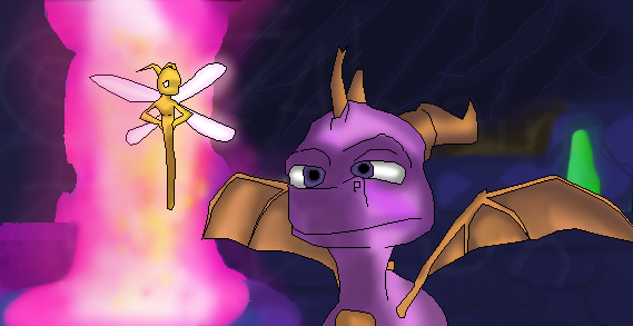 Spyro In Mountai Of Malefor