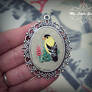 American Goldfinch pendant