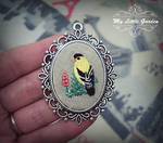 American Goldfinch pendant by My--Little--Garden American Goldfinch pendant by My--Little--Garden