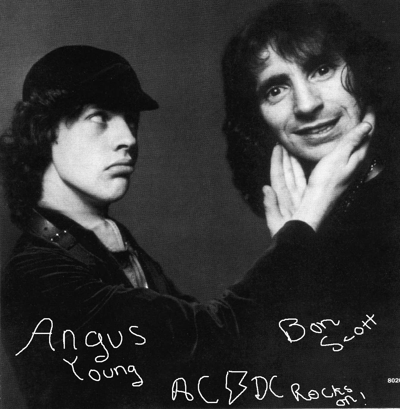 Angus and Bon Scott