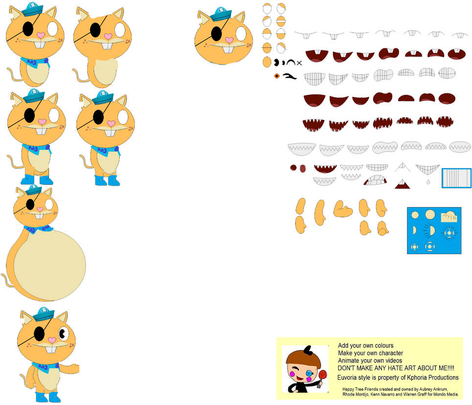 Htf Expression Generator Character Builder - HTF Kwazii by mofybunny65 on DeviantArt