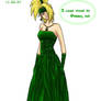 Dei's Green Dress