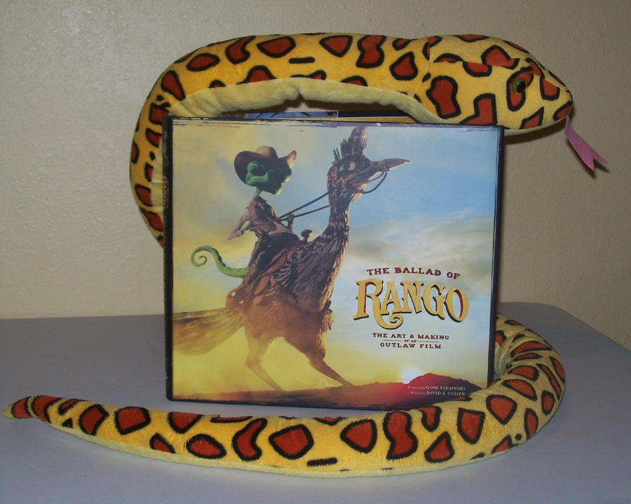 Snake Toy Rango Snake and Rango book by Dark-Crescent-Moon on DeviantArt