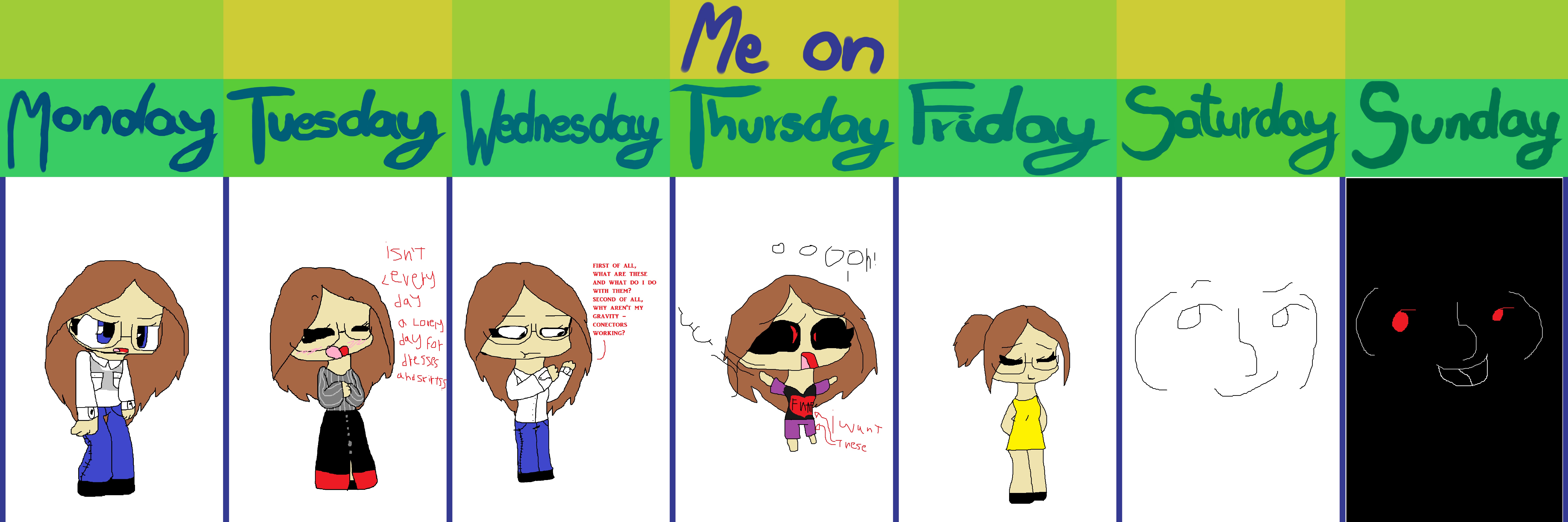 Meme Me On Certain Days Of The Week By Starcastergay On Deviantart Meme Me On Certain Days Of The Week By Starcastergay On Deviantart