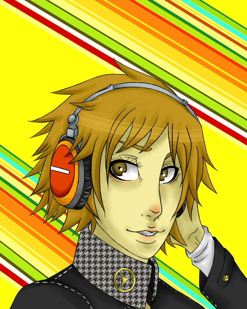 Yosuke Fun Drawing Yosuke - P4 by Basscarrier on DeviantArt