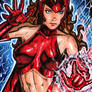 Scarlet Witch sketch card